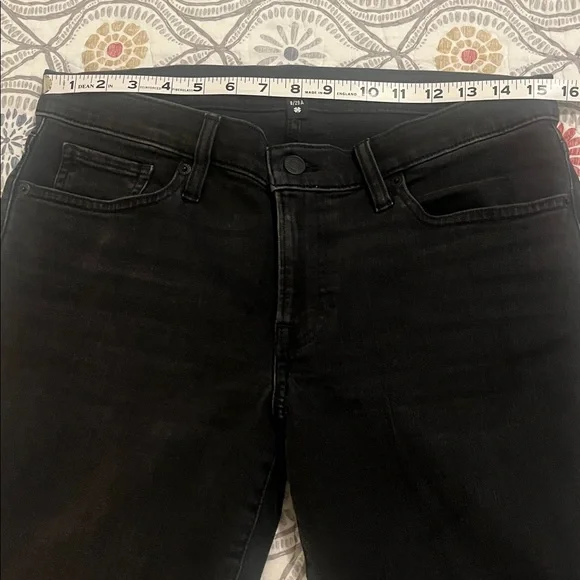Lucky Brand Sweet Mid-rise straight black jeans, size 8/29. - Picture 5 of 9